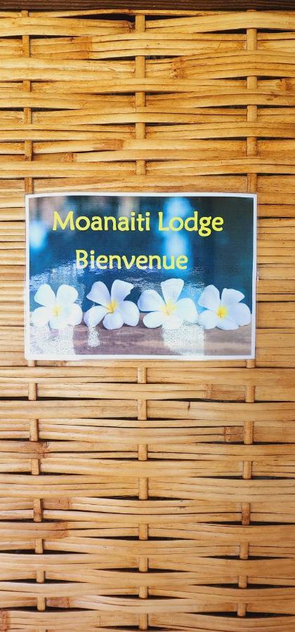 Moanaiti Lodge Maeva Екстериор снимка